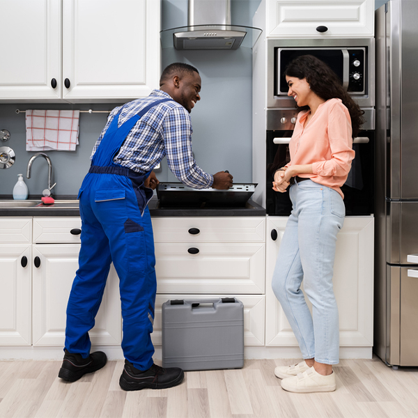 how long does it typically take to complete cooktop repair services in Waterloo NE